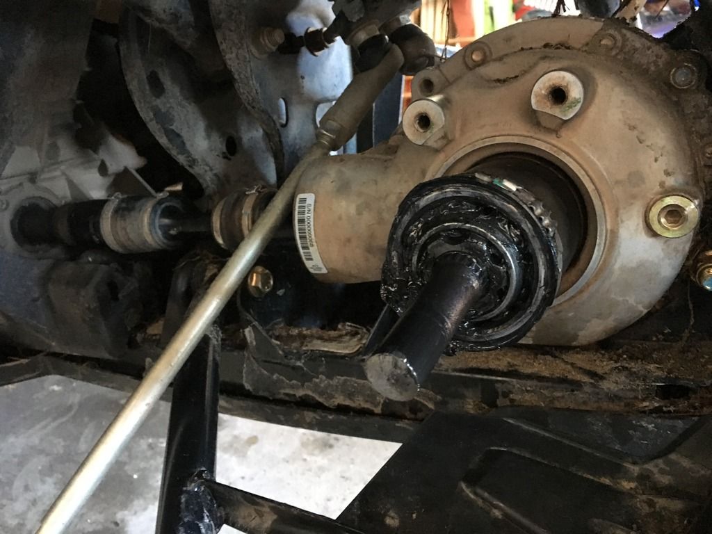 CV Axle Replacement CanAm ATV Forum